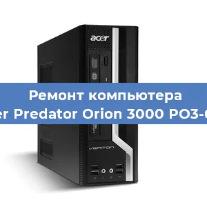 Замена термопасты на компьютере Acer Predator Orion 3000 PO3-620 в Краснодаре